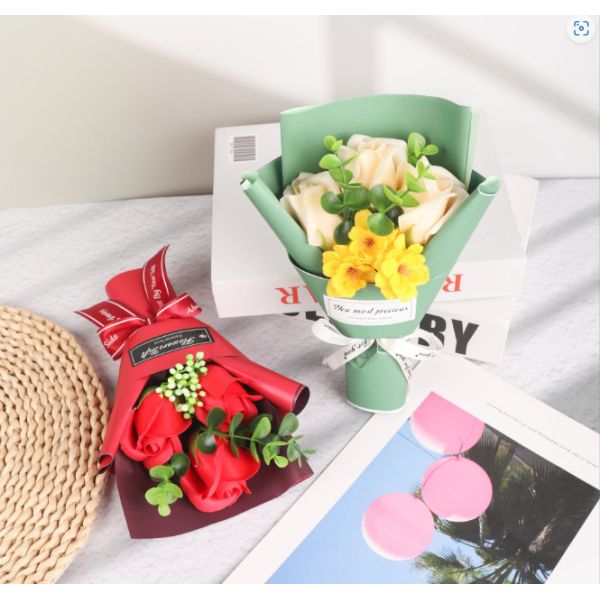 Creative Gift Simulation Rose Bundle Soap Flower
