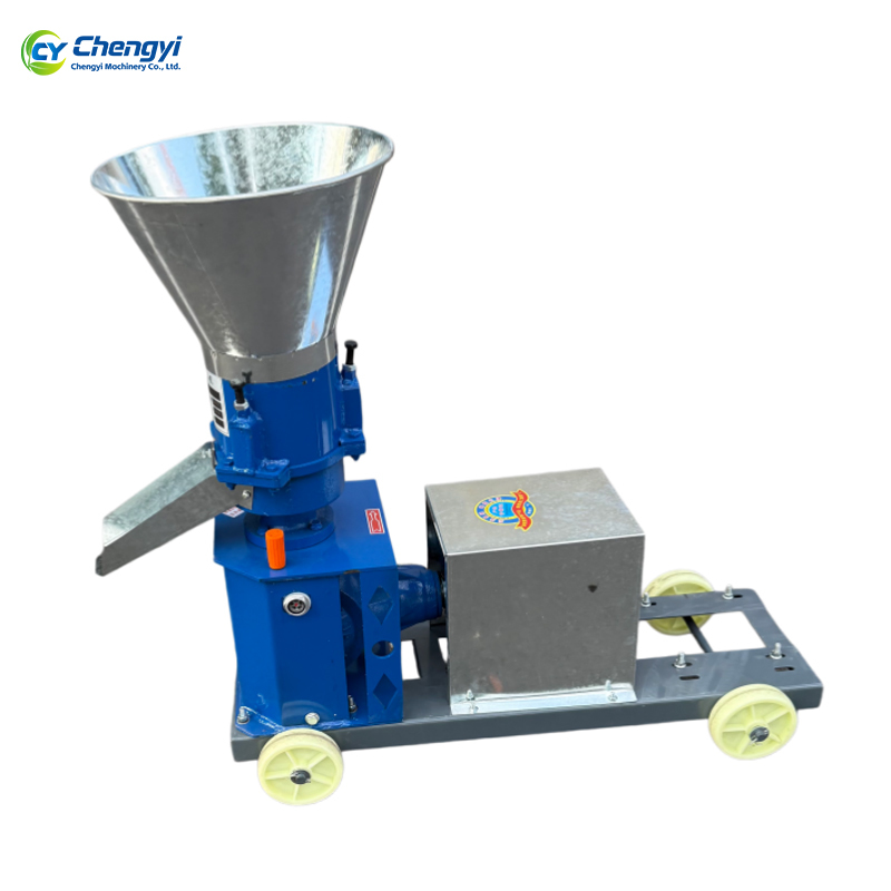 Carbon Steel Feed Pellet Machine Livestock Pellet Mill For Poultry Feeding Farm