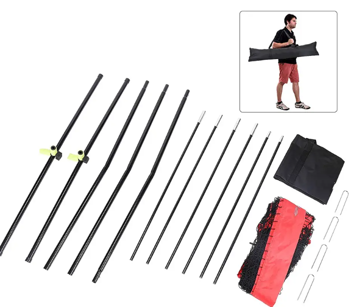 12ft X 9ft Outdoor Cricket Nets Heavy Duty Sports Barrier Net