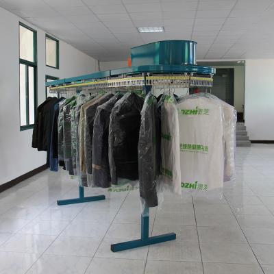 Hot Sale SS-252 Revolving Hanger Clothing Conveyor Line for Hotel,Dry Cleaners Shop,Laundry and Factory Use