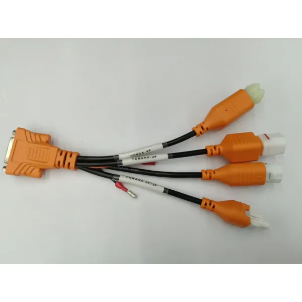 Motorcycle Diagnostic Adapter Cable for HONDA 4Pin and YAMAHA 3/4pin with Motorcycle Diagnostic Tool Support
