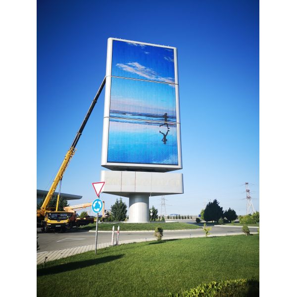 Высокая яркость СМИ Фасад LED экран водонепроницаемая светодиодная видеостенка с чипом Nationstar