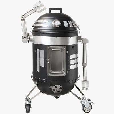 Spacebot Smoker Gbill Grill de aço inoxidável portátil para o exterior