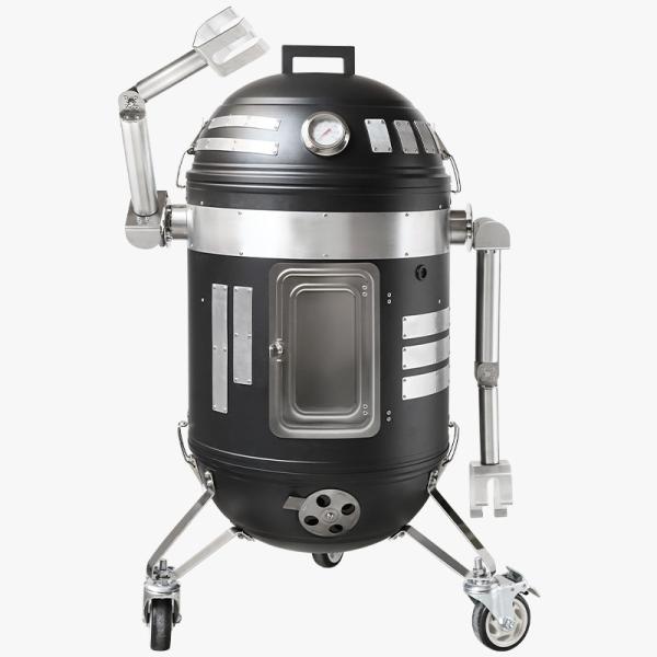 Spacebot Smoker Gbill Grill de aço inoxidável portátil para o exterior