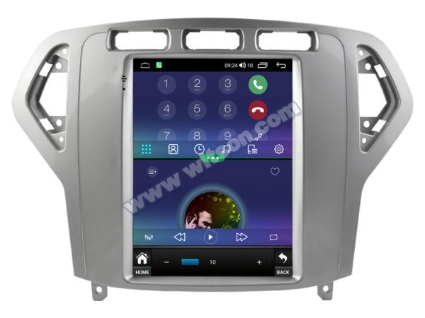 9.7'' Tesla Vertical Screen Ford Mondeo Fusion MK4 2007-2010 Android Car Multimedia Player