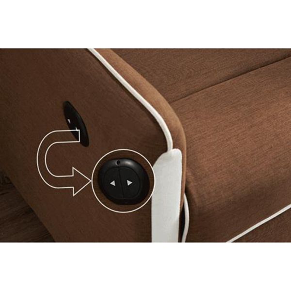 BN Nordic Leisure Single Sofa Chair Fabric Sofa Multi-Functional Sofa Manual Recliner Sofa Functional Office Chair