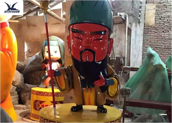 Life-size Fiberglass Figure Statue With Cartoon Shape For Cinema Hall Decoration