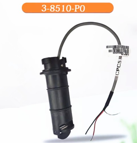 +GF+ 3-8510-P0 - Liquid-Flow-Measure/Pulse-Signal-Output - PP PVDF Titanium Pin 0.5-4in Self-Powered Rotor-X Paddlewheel Flow Sensor