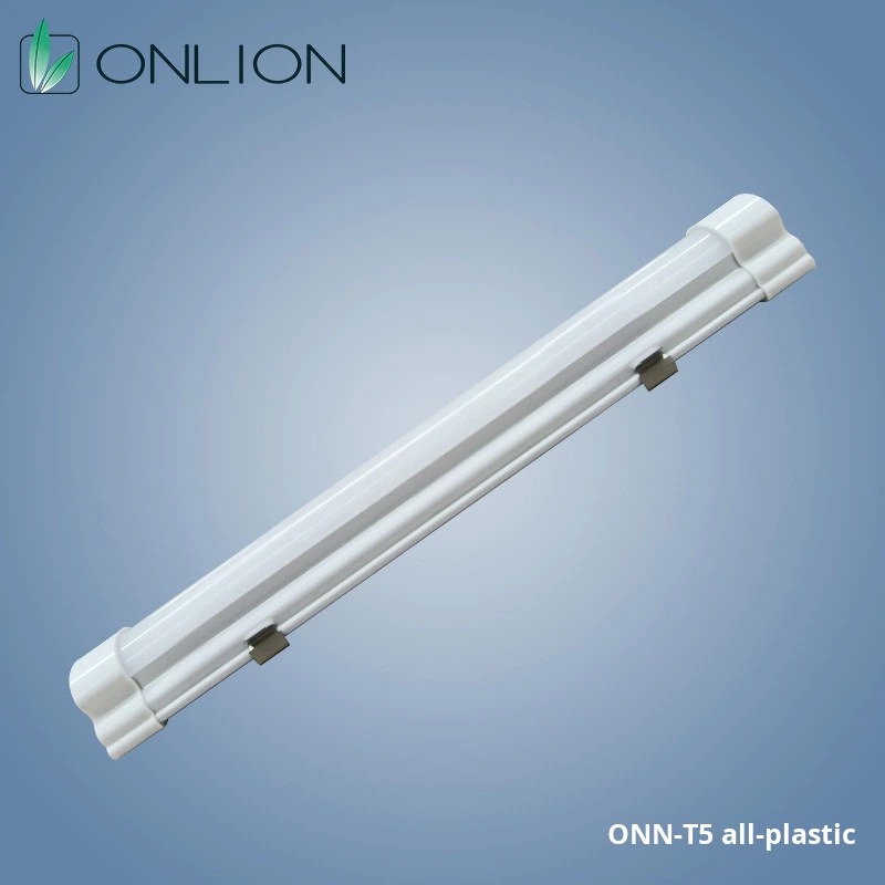 ONN T5 Full Plastic Tri Proof LED Machine Tool Lighting Strip Lamp IP66 DC24V / AC220V