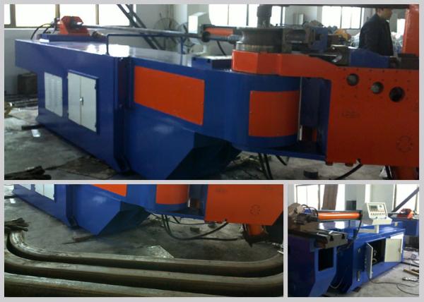 Heavy Duty Steel Pipe Bending Machine DW114NC For Shipbuilding Industry