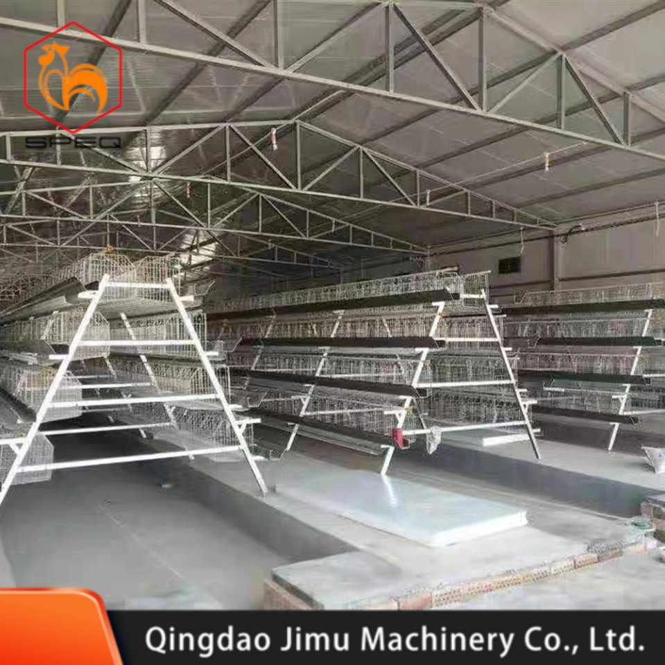 Hot Galvanized A Type Layer Cage High Top Chicken Brooder Box 3 Tiers 4 Tiers