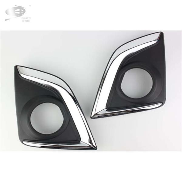 Silver Exterior Body Kits Chrome Fog Light Cover For D-Max 2012-2019