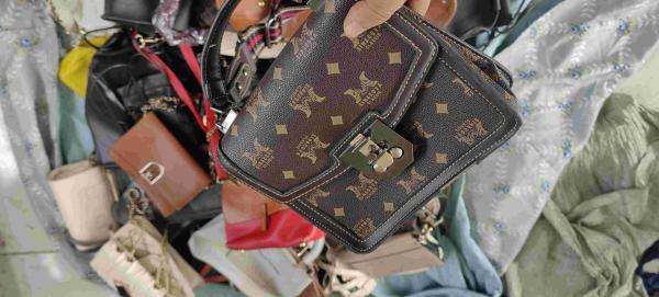 Silk / Nylon Threads Used Crossbody Purse With Meticulous Stitching