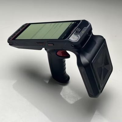Multiple Language RFID Hand Scanner Customized RFID Portable Reader 64GB Rom