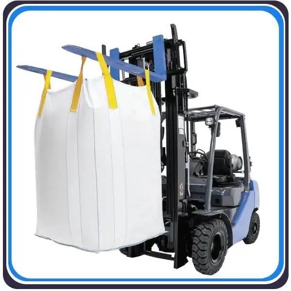 Fibc PP Big Bags China Factory Bulk Bags For Packing Chemical & Agriculture 90*90*100cm One Ton Jumbo Bags