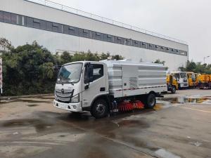 Foton Aumark High Pressure Road Cleaning Sweeper Truck 1.5cbm For City Streets