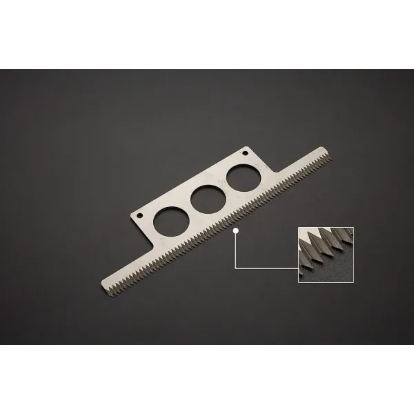 Plastic Paper Cutting Knives Teeth Cutting Blade Packaging Serrated Teeth Saw Blade
