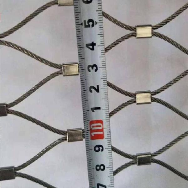 304 316 Stainless Steel Metal Rope Mesh Anti-Falling Bird Garden Protection Net