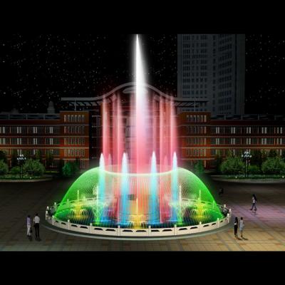Variante de água ao ar livre fonte musical alta spray