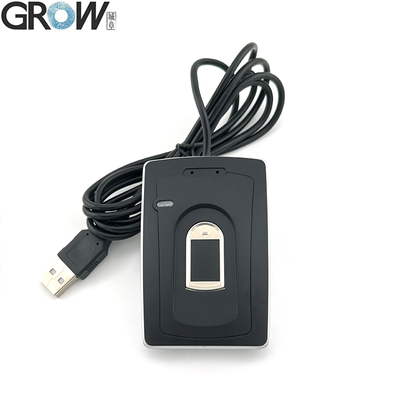 GROW R102A Капацитивный считыватель отпечатков пальцев USB с DC5V 208*288 пикселей 1500 Капацитет Для Windows Android Access Control