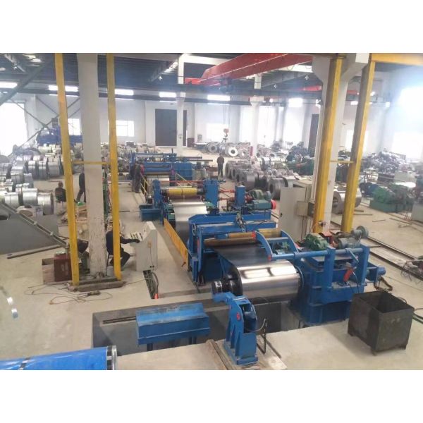 50m/Min Hot Rolled Metal Coil Slitter Machine With Automatic PLC Control