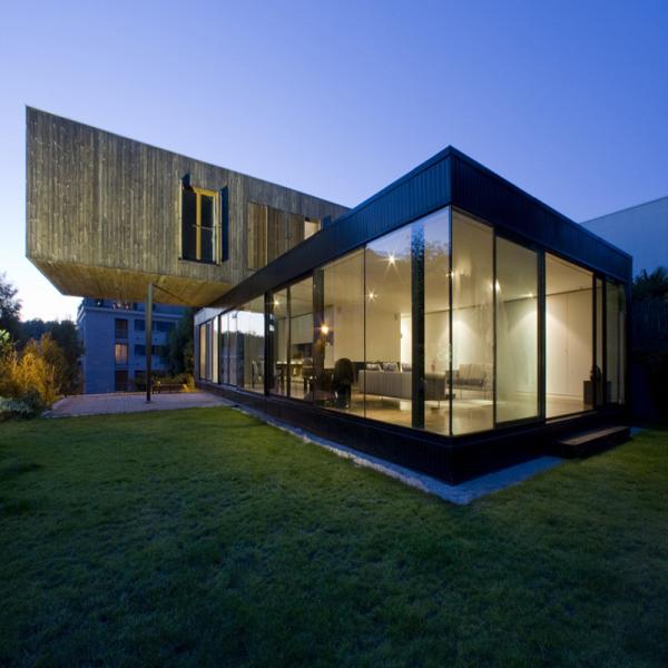 3 Bedroom Light Steel Villa House Prefab By Fiber Cement Board