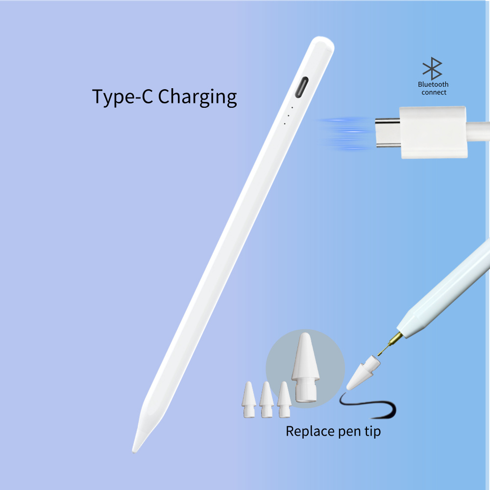 Source Factory Stylus Pens with Fast Charging, Bluetooth Connection, and DIY App Functionality for IPads After 2018