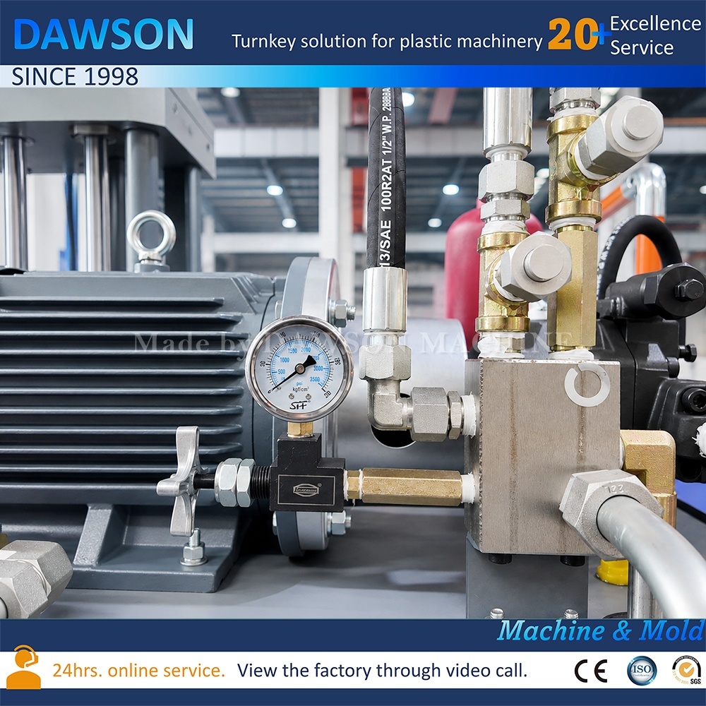 Automatic HDPE Extrusion Blow Molding Machine with 250L Max Volume for Floating Docks