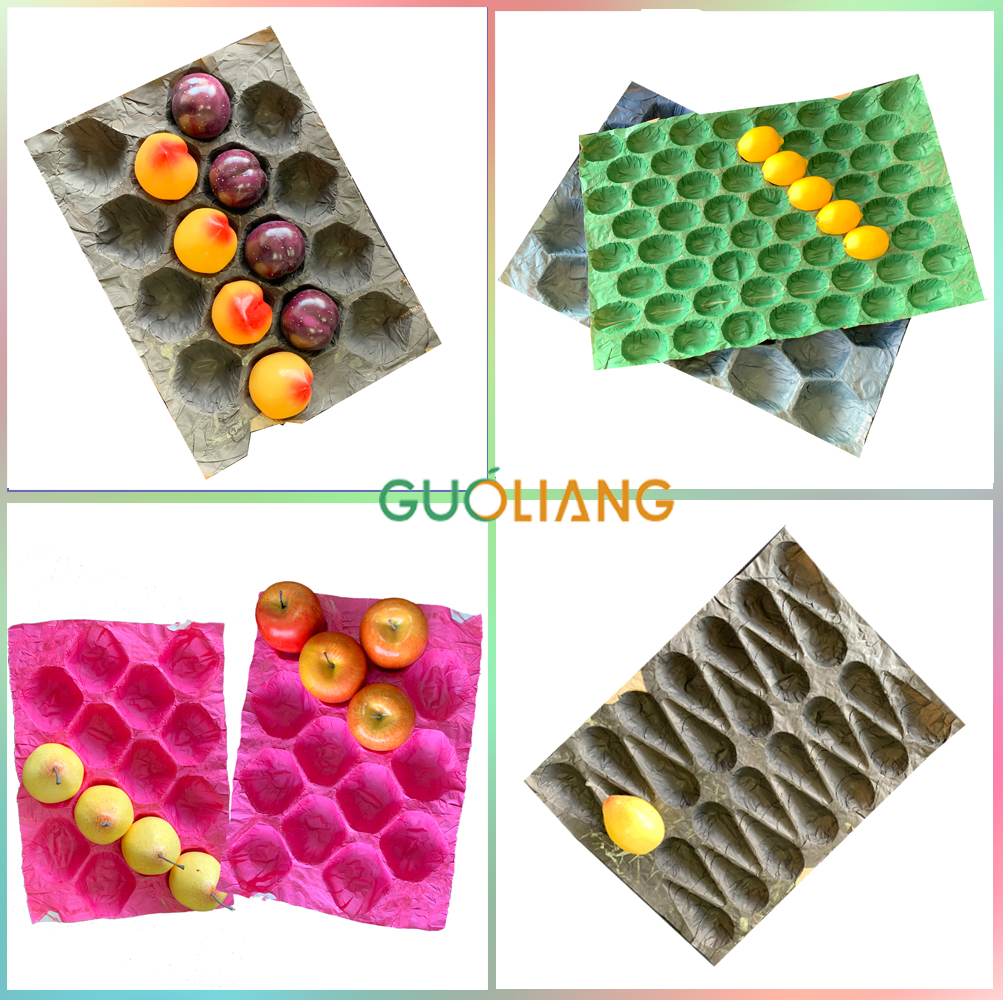Wholesale Fruit and Vegetable Packing Alveoli Tray Apple Mango Kiwi Avocado Plastic Packing Tray