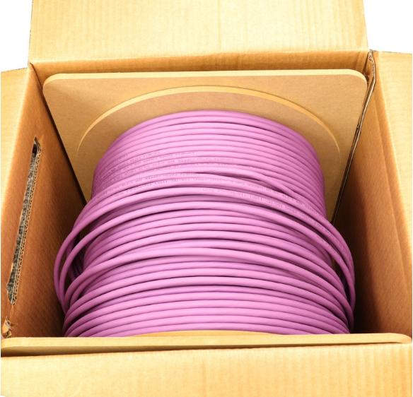 CAT6A SFTP Cable LSZH Shielded Bulk LAN Cable For Data Center Business Industrial Networking