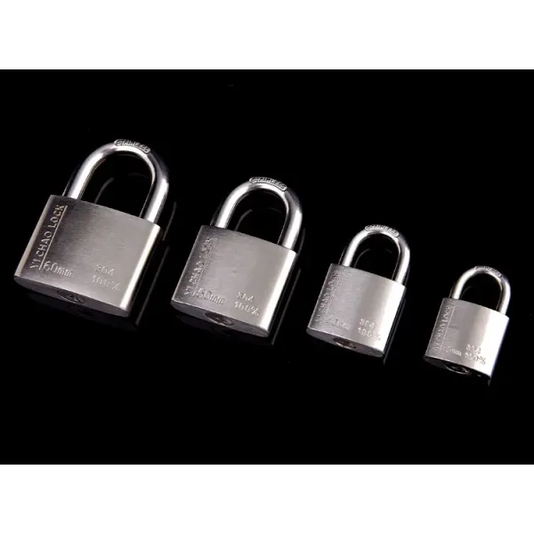 304 Stainless Steel Padlock Short Beam Anti-Theft Outdoor Household Padlock