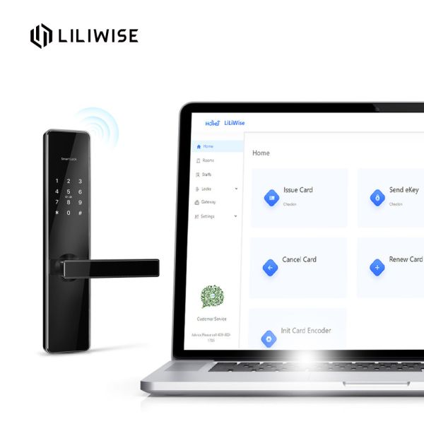 ホテルの部屋のドア ロックの制御システムのキーパッドの電気スマートなドア ロック