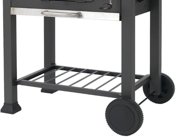 Charcoal Grill Outdoor With Side Tables Grate In Grate System Charcoal Grills Outdoor Cooking Grills Outdoor Cooking