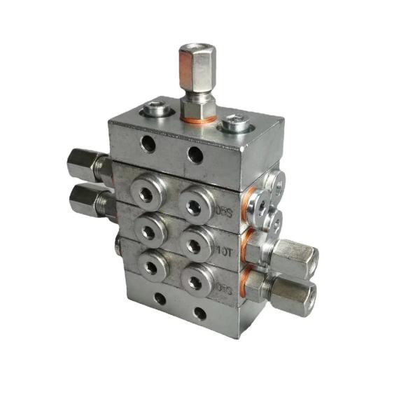 JPQ1(2) Chip progressive distribution valve Pressurized grease separator