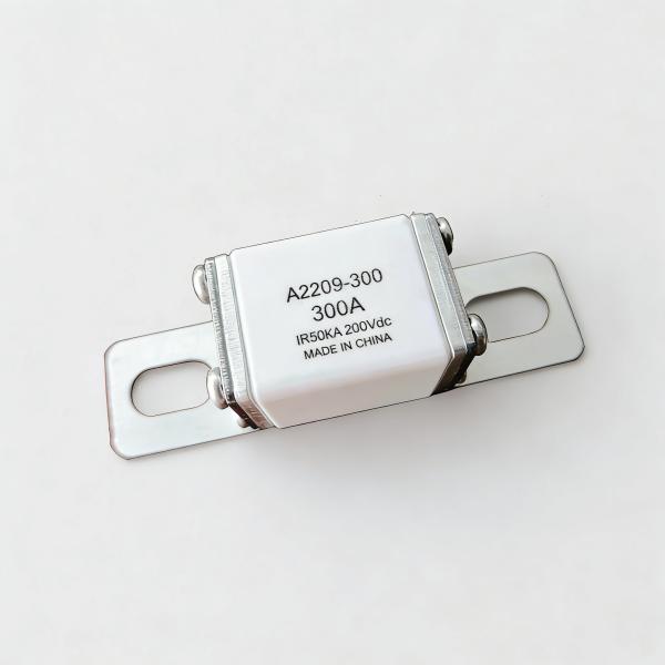 High Voltage EV Fast Acting Fuse 1000VDC 300A to 350A with 50kA Breaking Capacity for On-Board Chargers