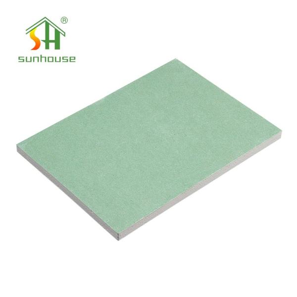 1220mm X 2440mm Gypsum Plaster Boards Waterproof For Concrete Building Construction