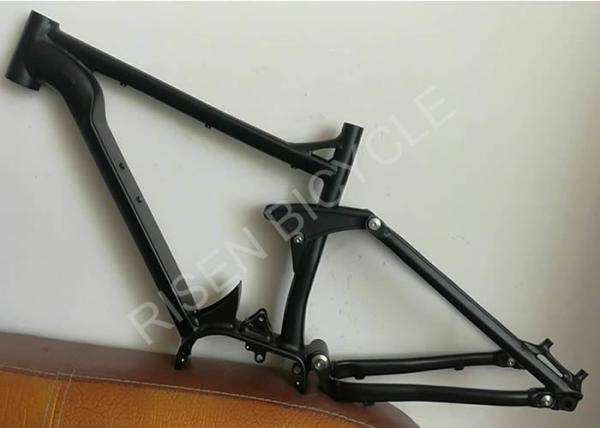 27.5er Boost Elétrico Full Suspensão Frame Bafang G510 1000w Mid-Drive Ebike