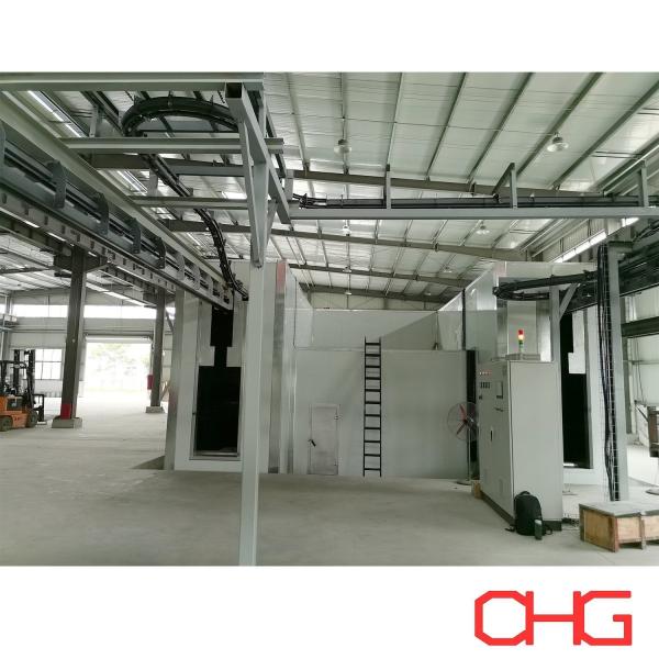 Automated Powder Coating Line Directly Supply Powder Coating System with PLC Control Unit