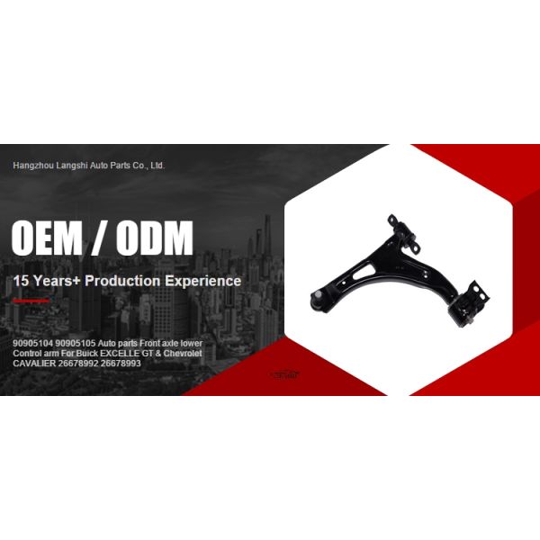 Chevrolet MONZA Buick EXCELLE GX Frente Control inferior Brazo izquierdo 26249755 26678992 26298282