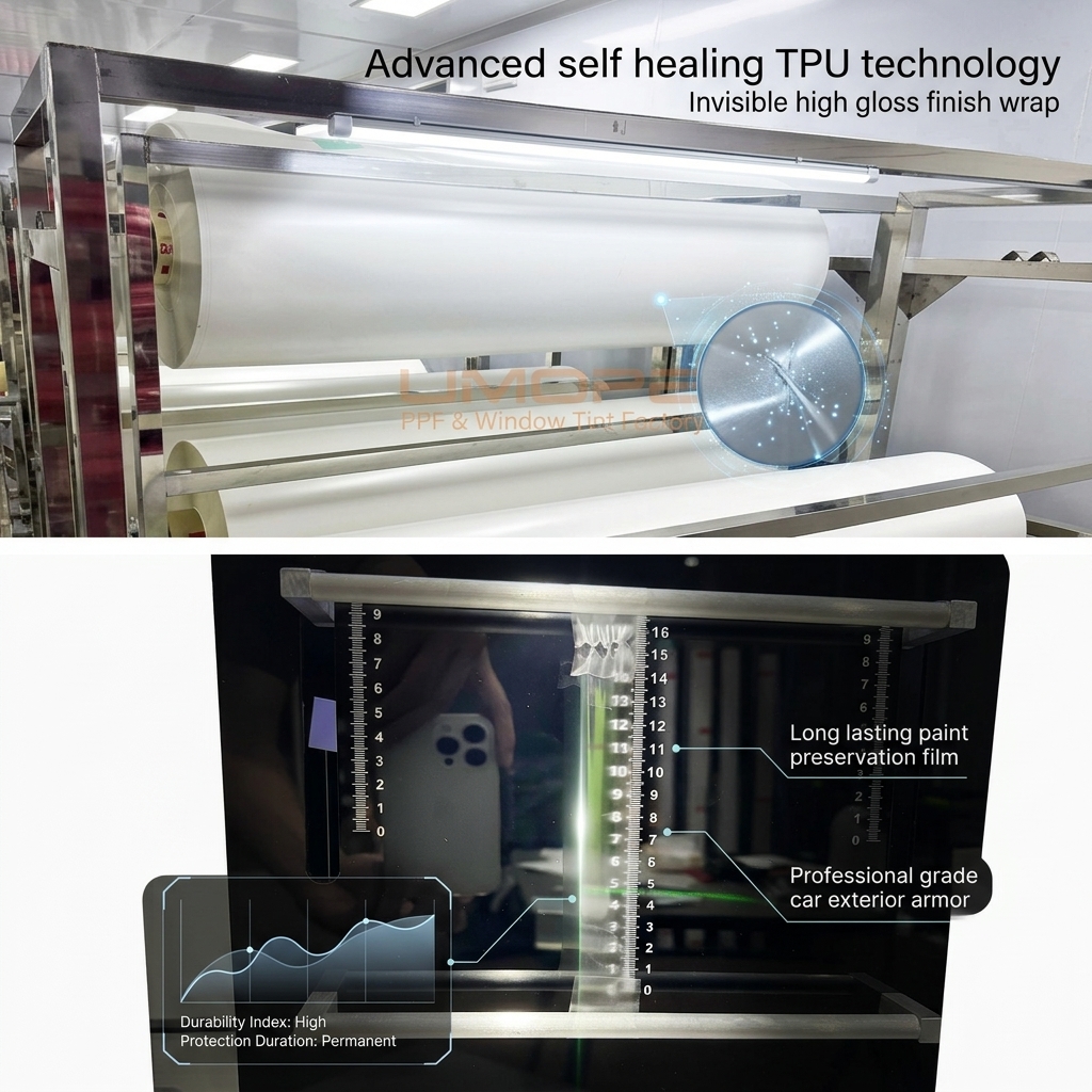 Self Healing PPF Wrap TPU Thermoplastic Polyurethane Paint Protection Film