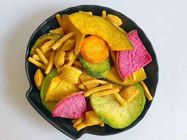 Shrimp Flavor Dried Fruits Vegetables Special OEM Snacks BRC Certification