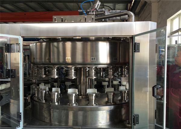 Stainless Steel Coconut Milk Food Filling Machine Touch Screen 12000 CPH