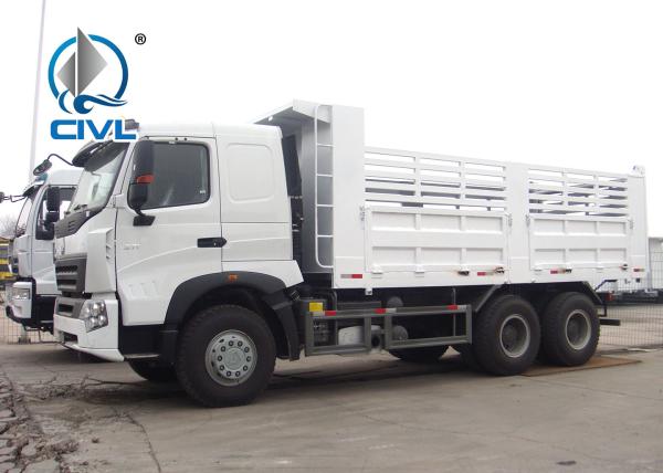 16-20 Cubic Meters Sinotruk HOWO A7 Truck ,  6x4 10 Wheels 336HP 371HP End Dump Truck