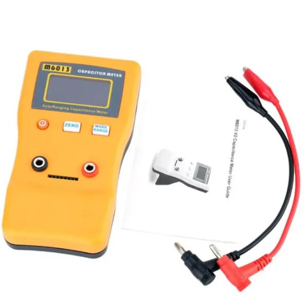 Original M6013 Capacitance Meter Ohm Meter Professional Measuring Capacitor Circuit Tester