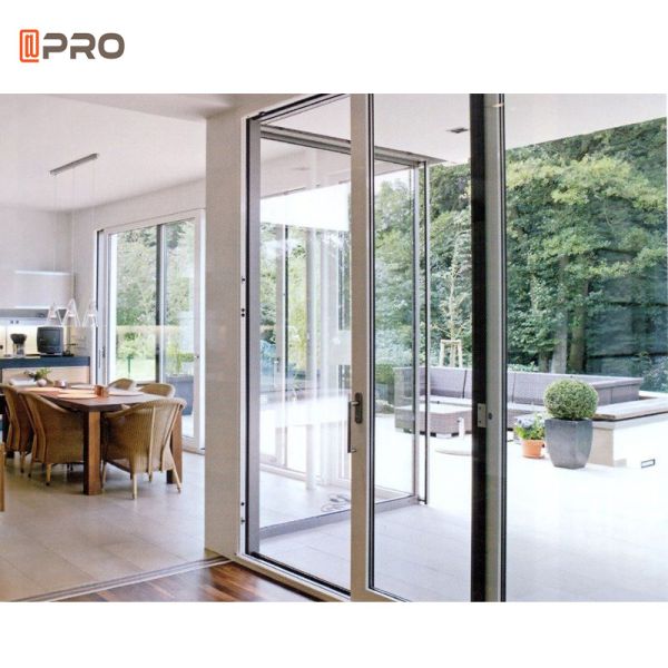 Glass UPVC Windows Plastic Sliding Doors For Balcony Australian Standard