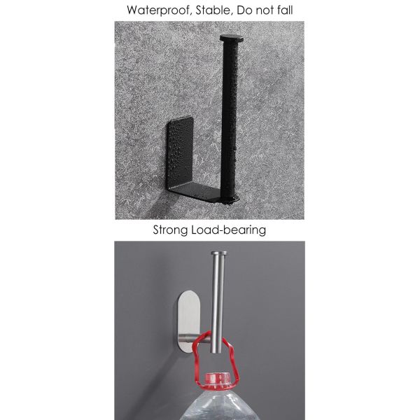 Держатель стены держателя крена Bathroom нержавеющей стали 304