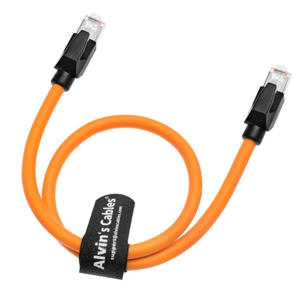 Alvin's Cable Shielded Cat6 Profinet Cable 20m High Flex for PLC Robotics