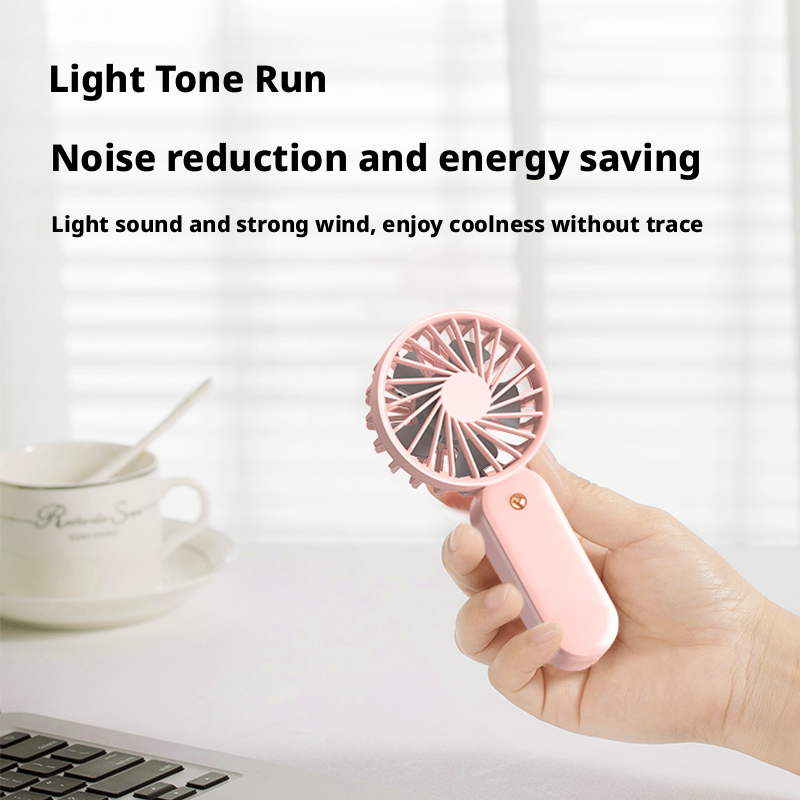 Plastic Body Portable USB Mini Air Conditioner Fan 3 Wind Speeds For Baby Use