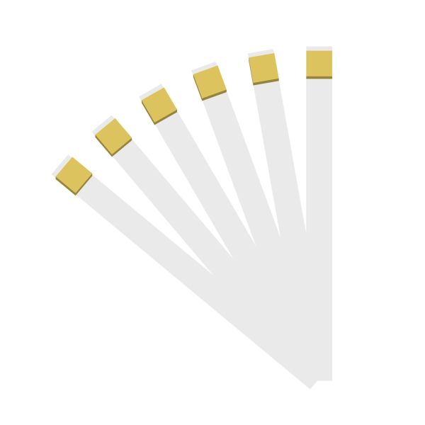 Bandes de test d'équilibre du pH féminin ODM pour la santé gynécologique - Dépistage rapide de l'inflammation