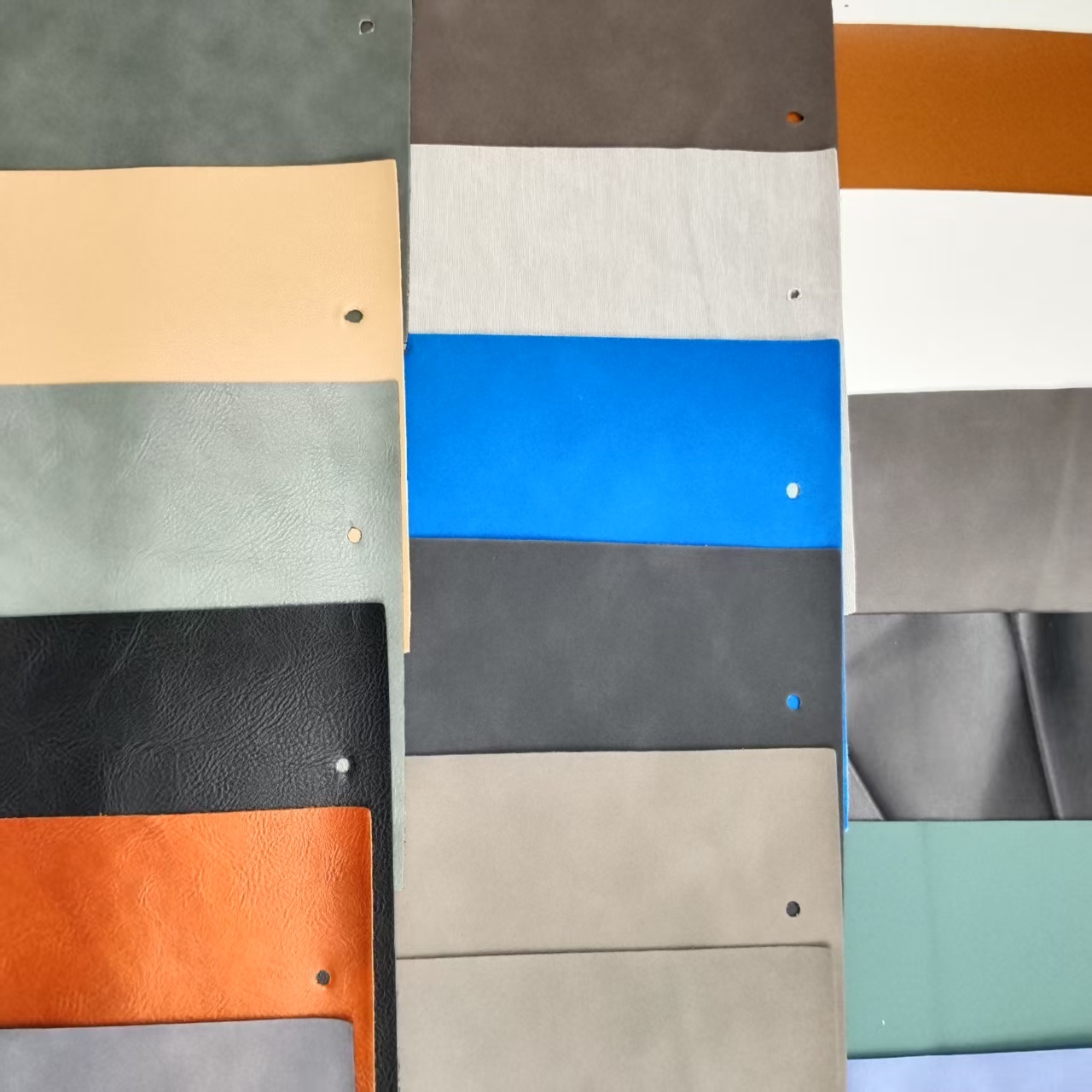 Waterproof and Fireproof High Quality PU Leather for Shoes